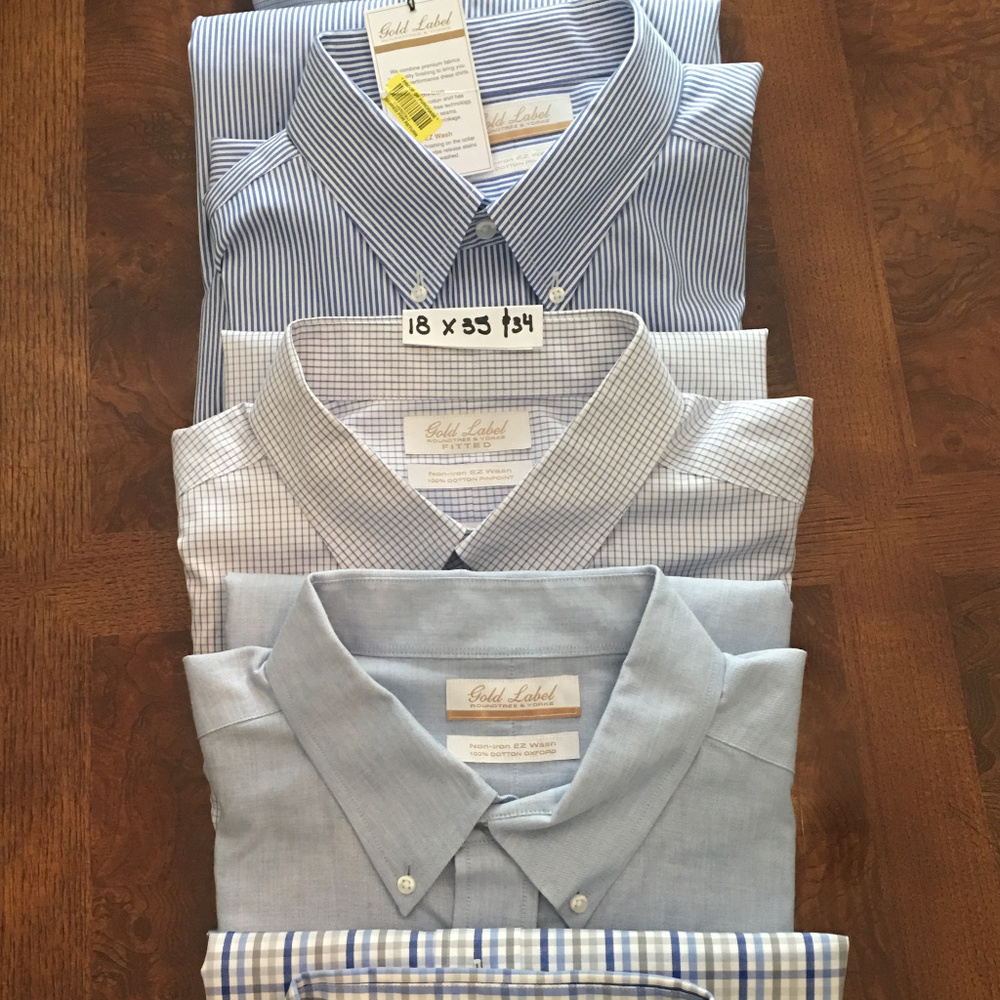 Dillard's Gold Label Button Down Dress Shirts